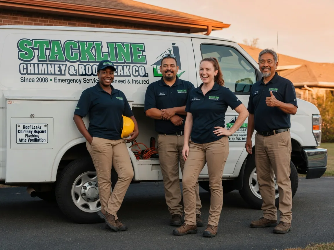 Chimney flashing repair company in Smilax, KY